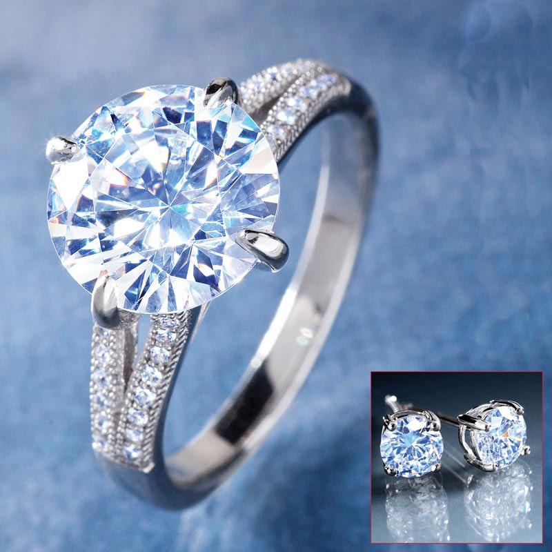 Avalon Ring and Stud Earrings